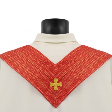 Casula Rossa con Collo e...