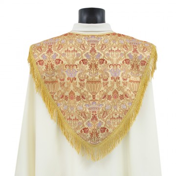 Piviale Avorio in Pura Lana...