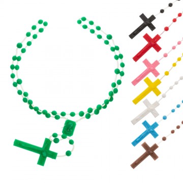 Rosario in Plastica Colorata