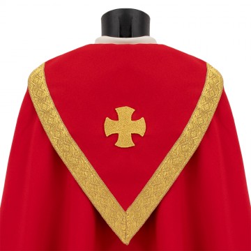 Piviale Rosso in Tessuto...