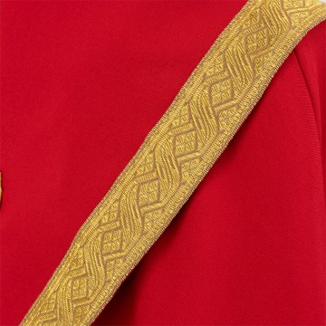 Piviale Rosso in Tessuto...