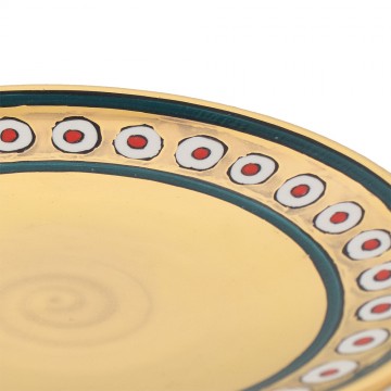 Patena in Ceramica Oro...