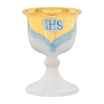 Calice in Ceramica Bianco e...