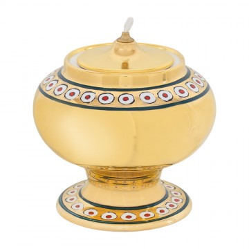 Lucerna in Ceramica a Cera...