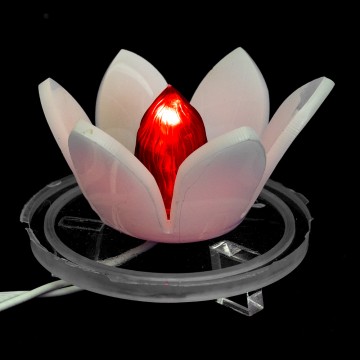 Lumetto in Plexiglass Giglio