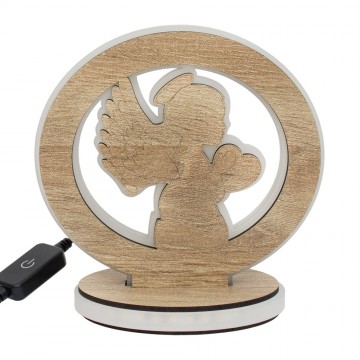 Lampada con Angelo a Led