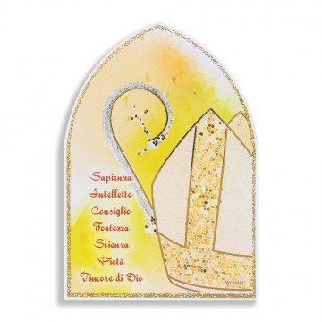 Quadretto Cresima a Cupola...