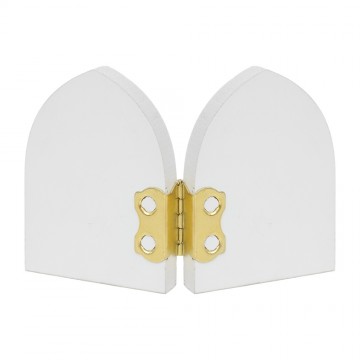 Dittico In MDF Bianco per...