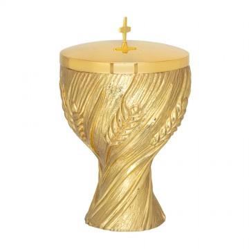 Pisside in Ottone con Spighe