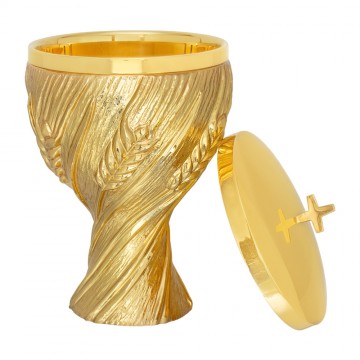 Pisside in Ottone con Spighe