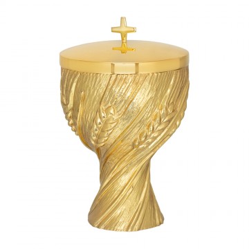 Pisside in Ottone con Spighe