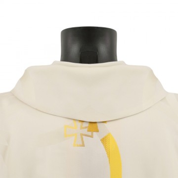 Casula Avorio e Croci Ricamate