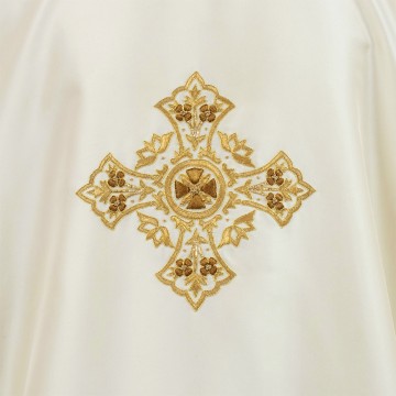 Casula Avorio Ricamata a MANO