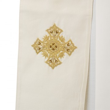 Casula Avorio Ricamata a MANO