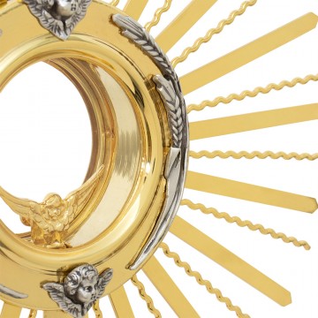 Ostensorio Cesellato in Ottone