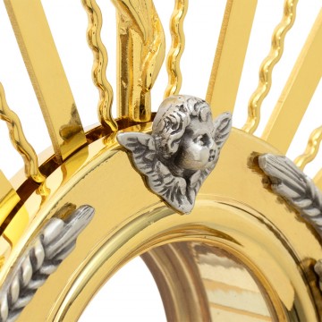 Ostensorio Cesellato in Ottone