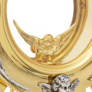 Ostensorio Cesellato in Ottone