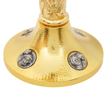 Ostensorio Cesellato in Ottone