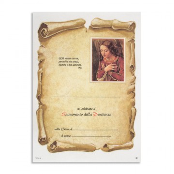 Attestato Pergamena Prima...