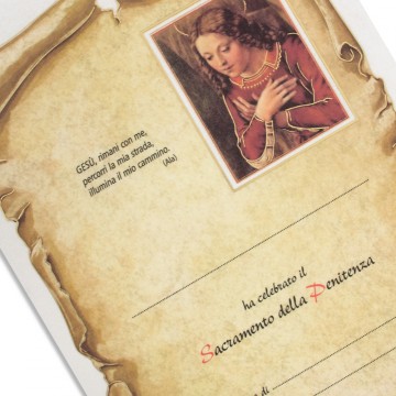 Attestato Pergamena Prima...