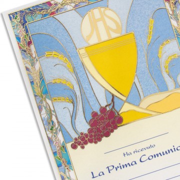 Pergamena Prima Comunione...