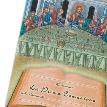 Pergamena Prima Comunione...