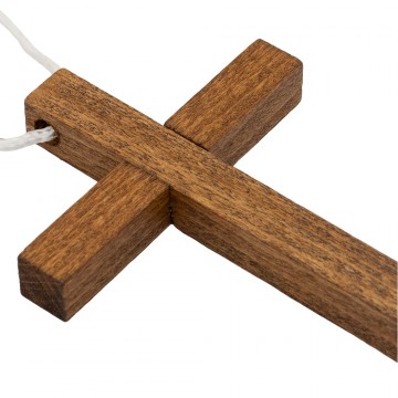 Croce in Legno Marrone per...