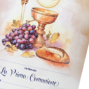 Pergamena Prima Comunione