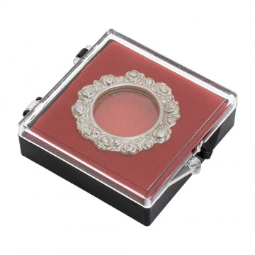 Reliquiario Argentato con Rose