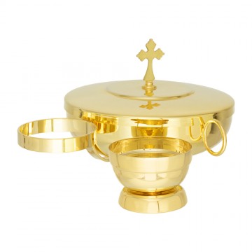 Pisside due Specie con Anello