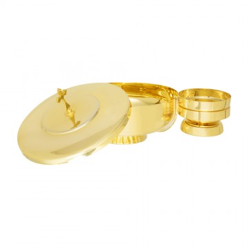 Pisside due Specie con Anello