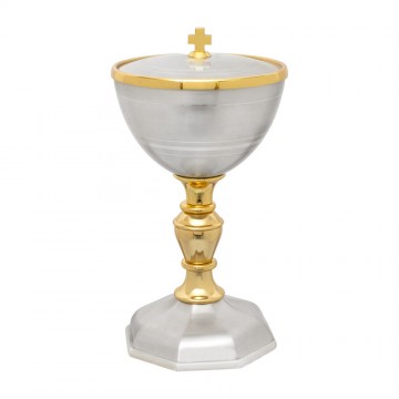 Pisside in Ottone Bicolore