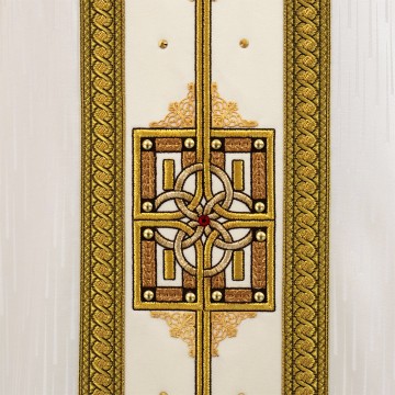 Casula Avorio con Stolone e...