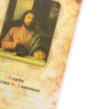 Pergamena  Prima Comunione