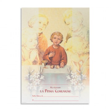 Maxi Pergamena Prima Comunione