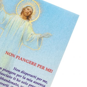 Pergamena Gesù Risorto con...