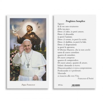 Santino Papa Francesco e...