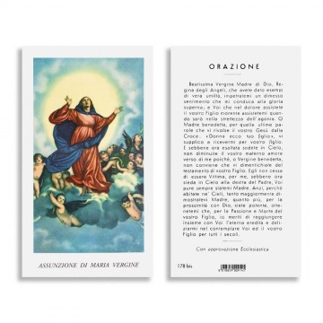 Santino Assunzione di Maria...