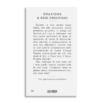 Santino Gesù Crocifisso con...