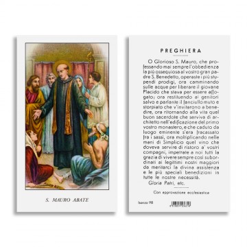 Santino San Mauro Abate con...