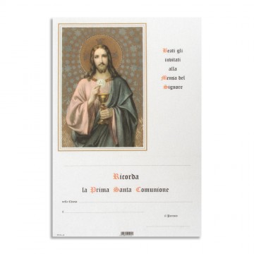Pergamena Prima Comunione