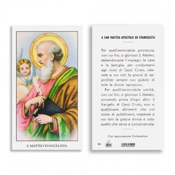 Santino San Matteo Evangelista