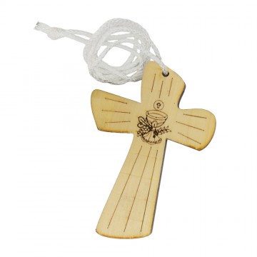 Croce Prima Comunione in Legno