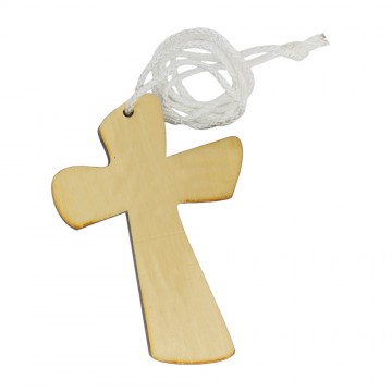 Croce Prima Comunione in Legno