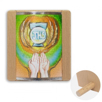 Quadretto Comunione in Legno