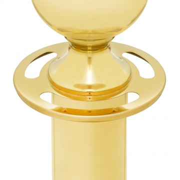 Piantana Singola in Ottone