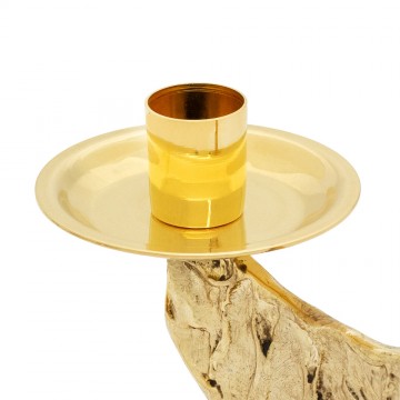 Candeliere Ottone Doppia...