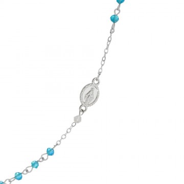 Rosario Girocollo in Metallo