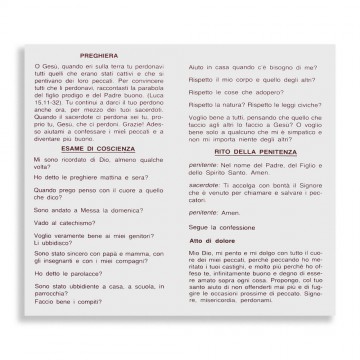Pieghevole Confessione per...