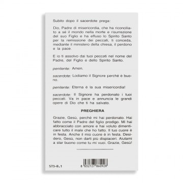 Pieghevole Confessione per...